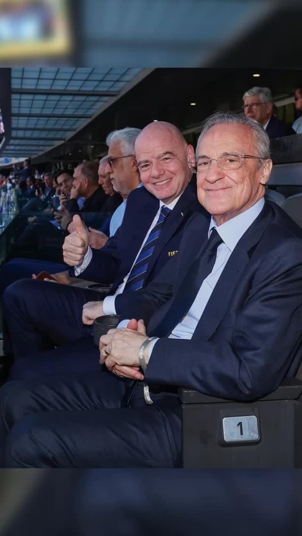 Infantino: Congratulations to Real Madrid on their advance to the semi-finals, and also like Dortmund s wonderful performance 👏